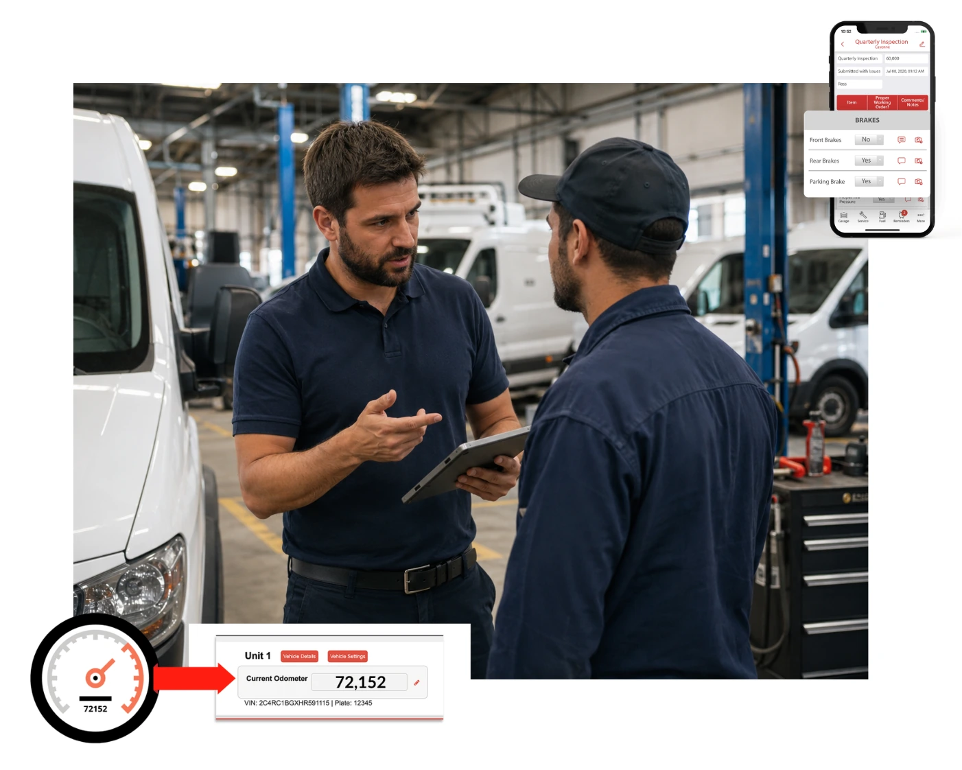 AUTOsist fleet management software dashboard showing centralized vehicle tracking and operations