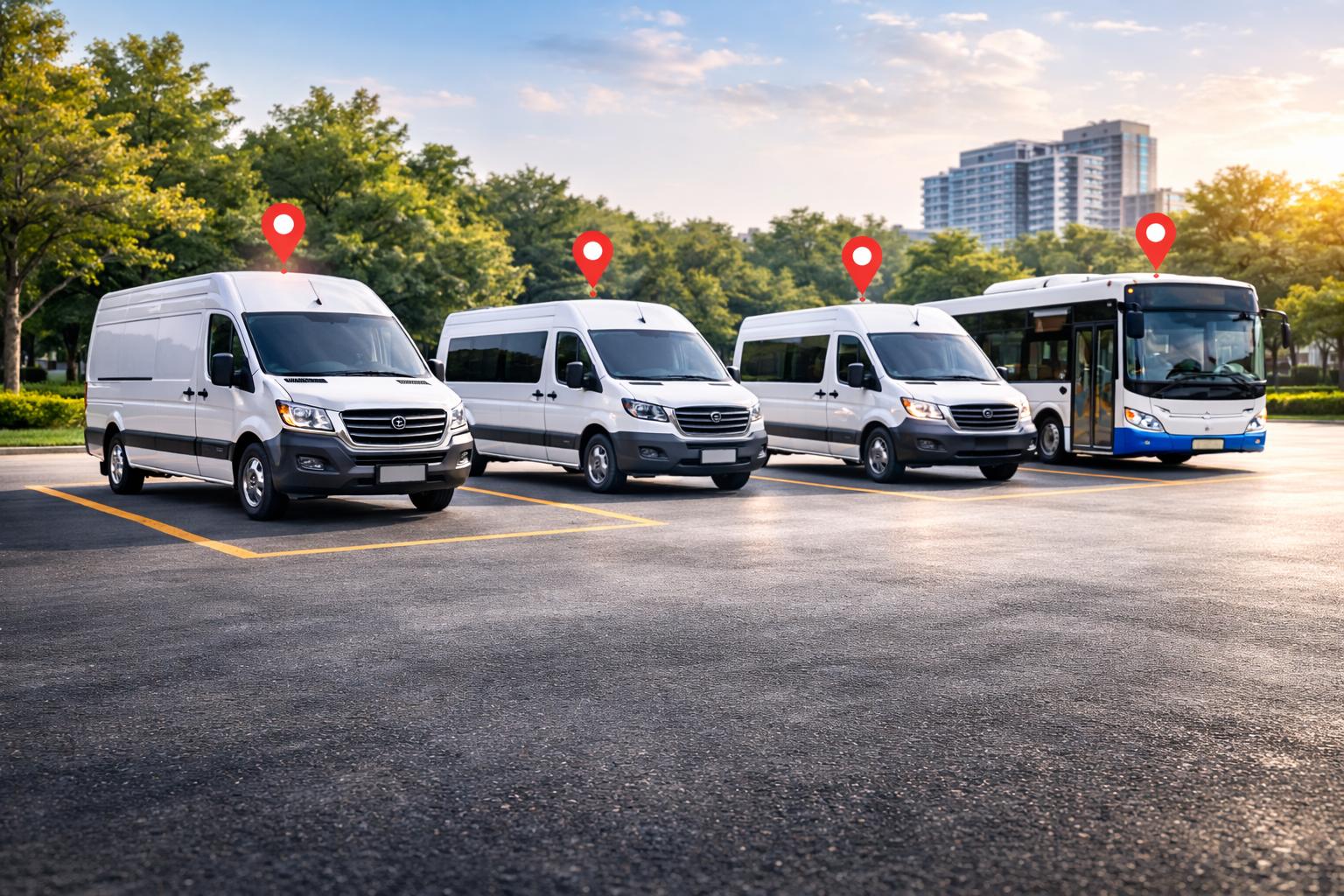 Real-time GPS tracking and route visibility for transportation operations