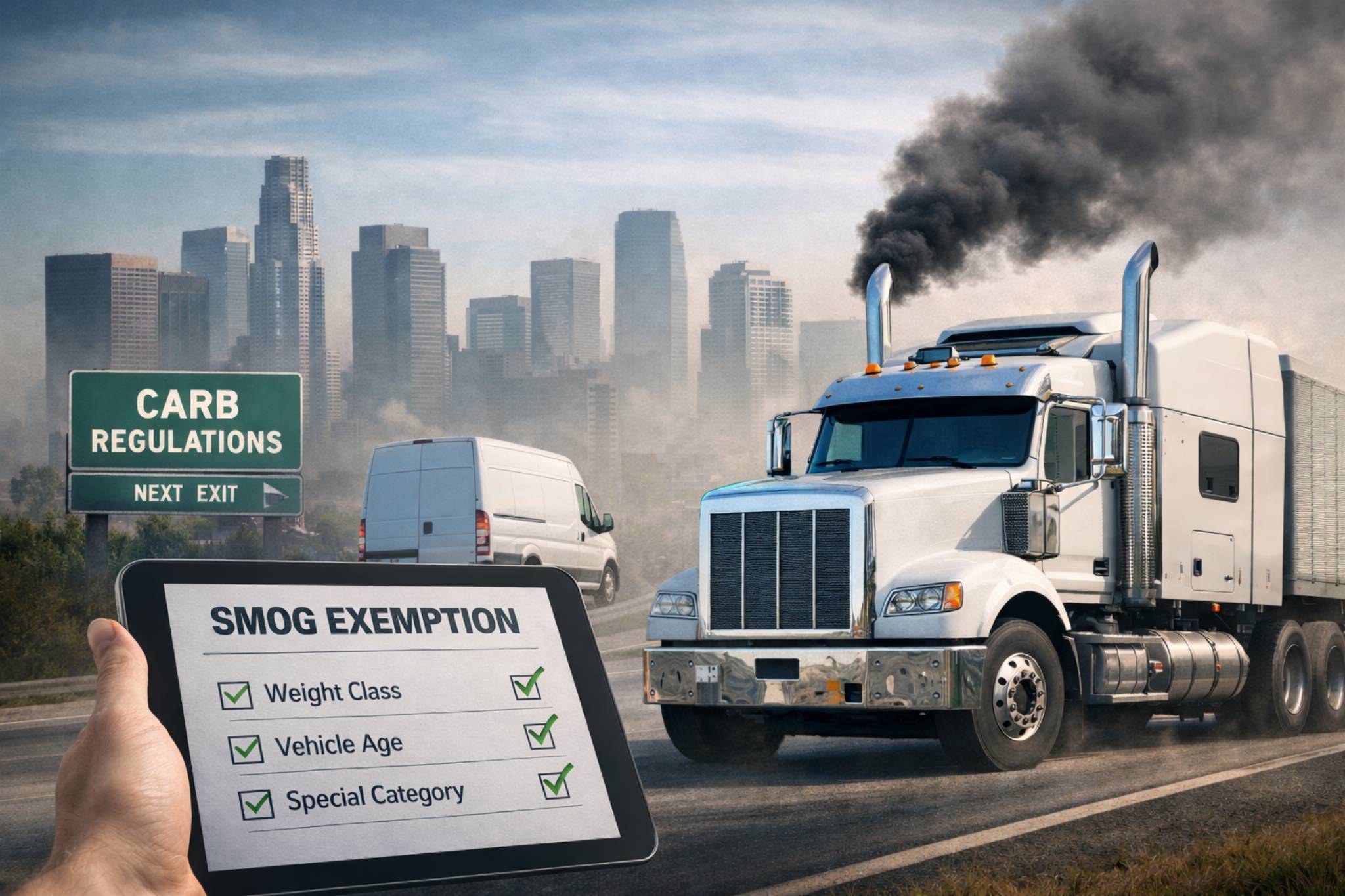 California Diesel Smog Exemptions Guide