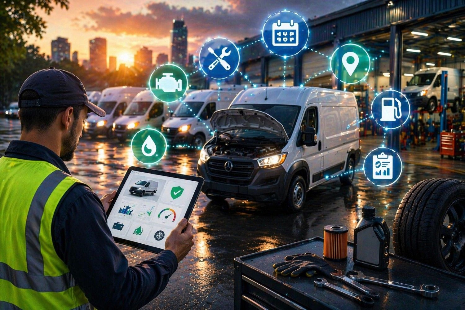 Car Maintenance Checklist for Fleet Vehicles