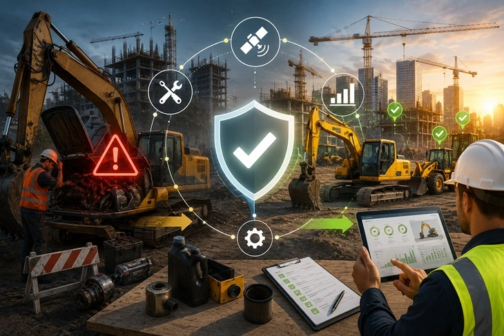 How Construction Fleets Prevent Equipment Downtime