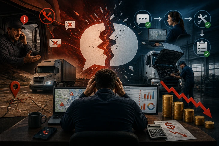 The cost of poor fleet communication and how it leads to hidden expenses in fleet operations