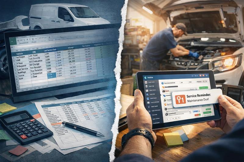 Is Excel Good Enough for Fleet Maintenance