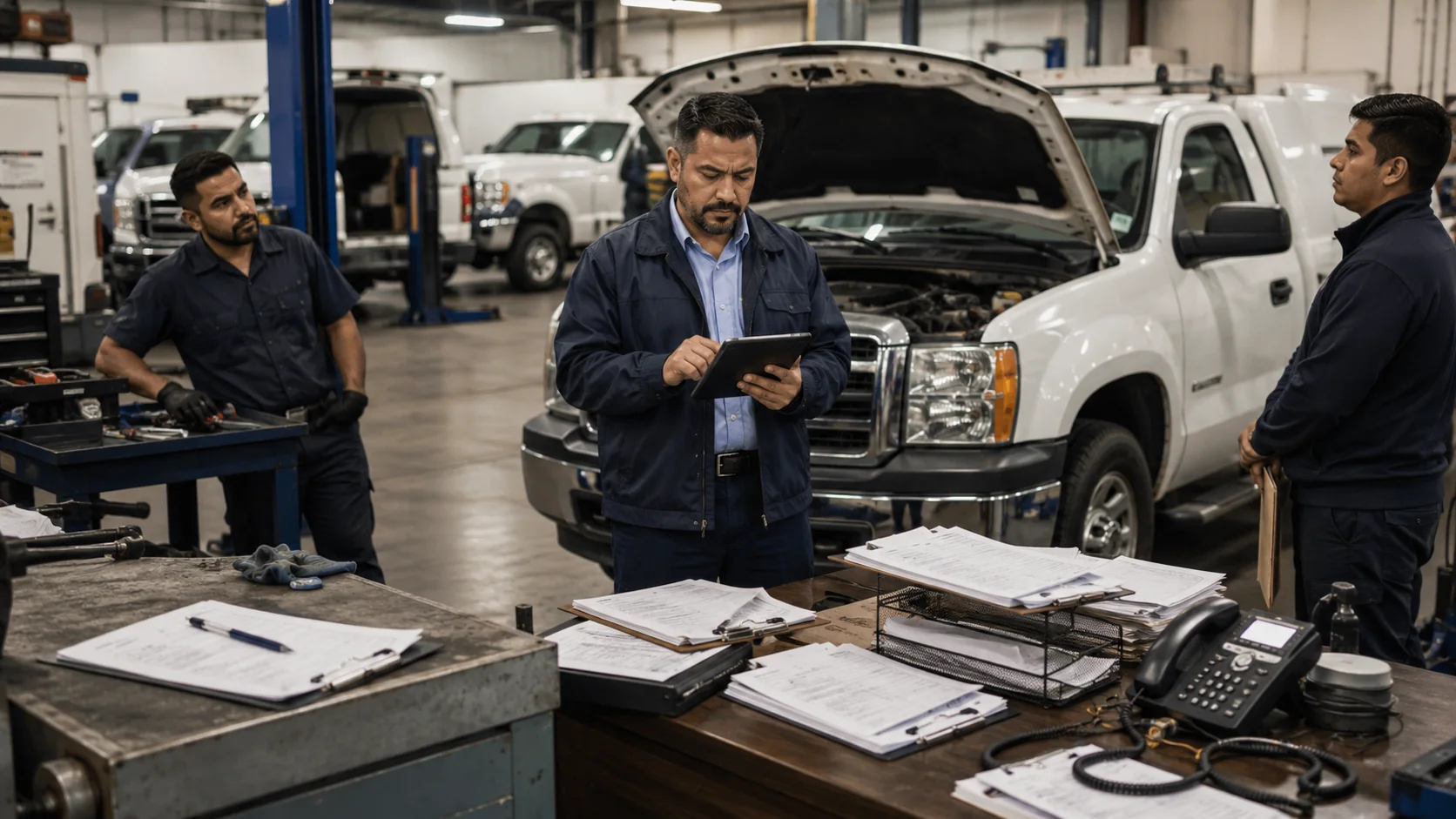 Real cost of centralized fleet maintenance task ownership