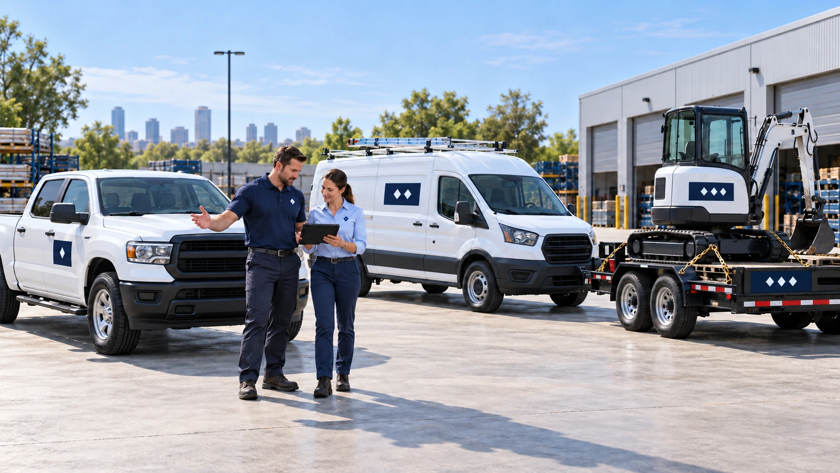 Fleet manager standardizing vehicle names across maintenance and dispatch systems