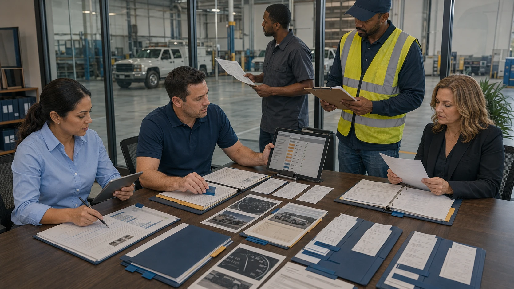 Fleet manager conducting a quarterly ownership audit across sampled assets