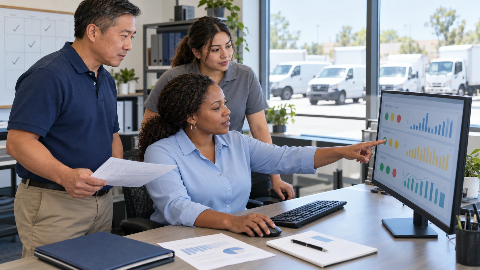 Exception register tracking safety events, owners, deadlines and escalation history