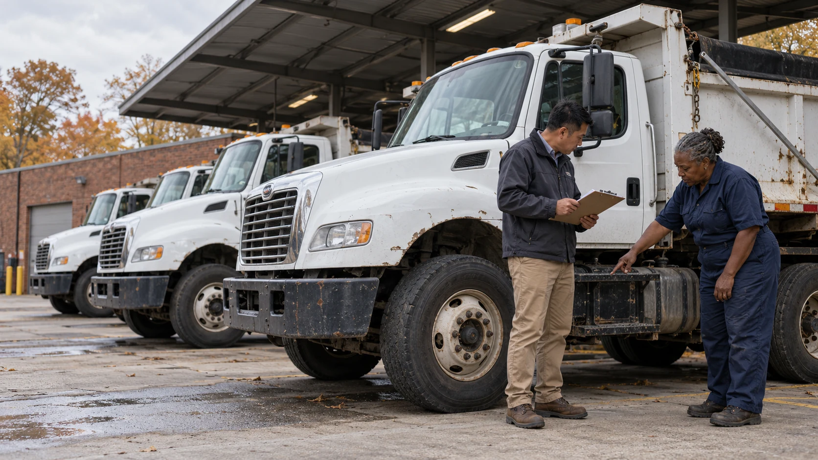 Fleet manager matching spend concentration patterns to operational responses
