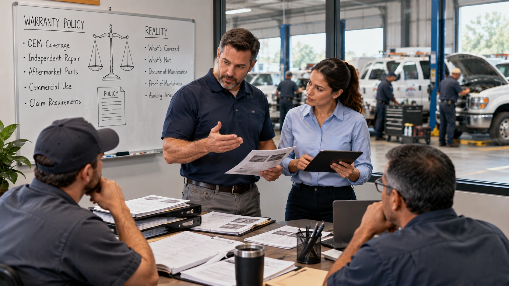 Magnuson Moss Warranty Act coverage scope for consumer versus commercial fleet vehicles