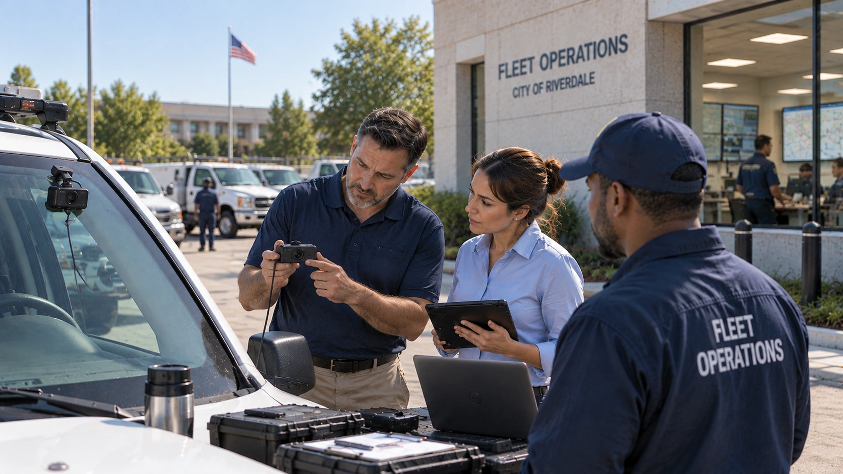 Federal telematics security checklist covering FedRAMP, encryption, and access controls