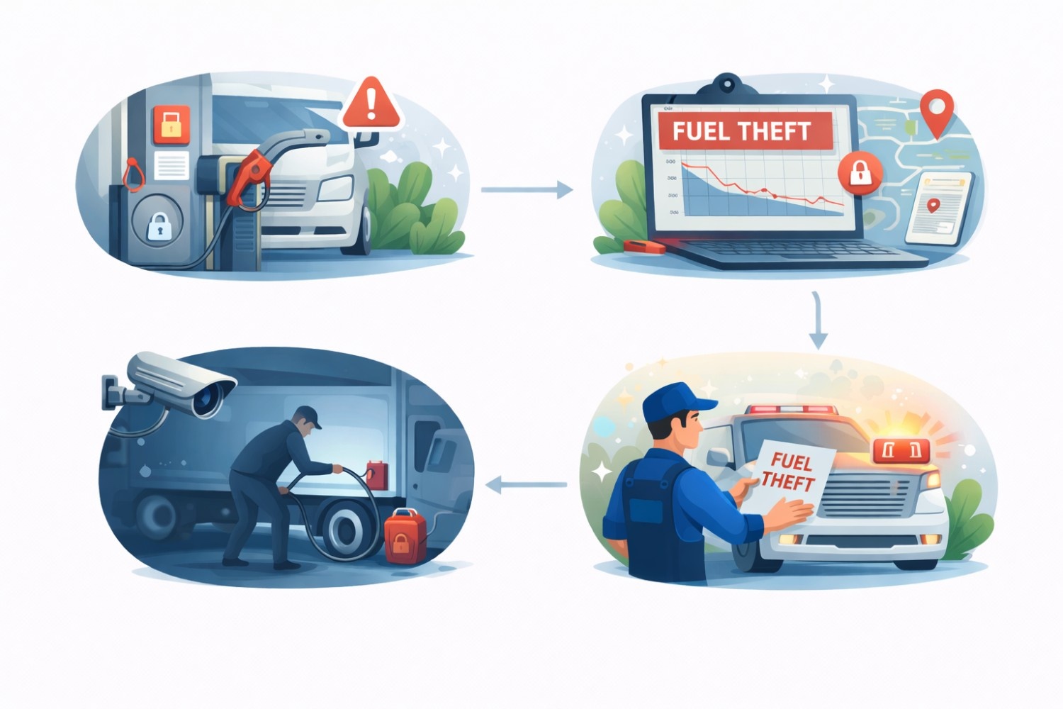 Fuel Theft in Fleet Vehicles: How to Detect It and Stop It