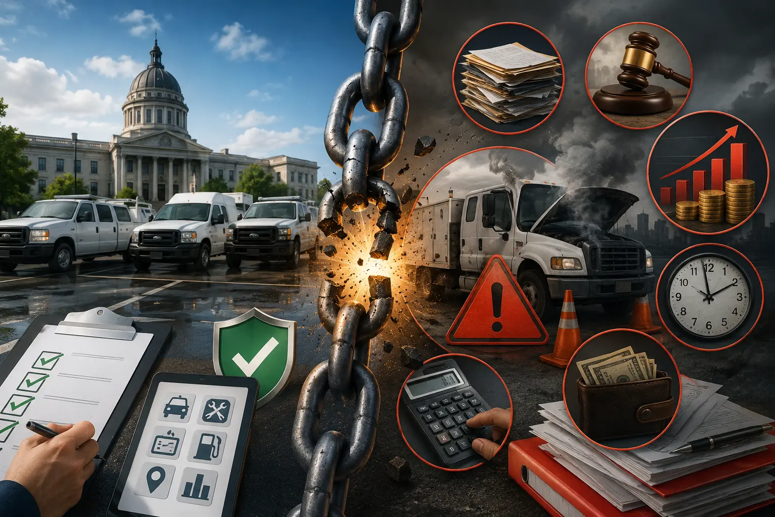 7 Government Fleet Costs From Compliance Gaps