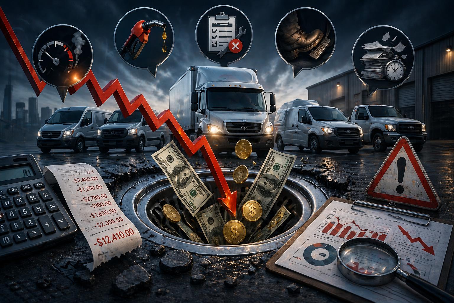 Fleet manager discovering hidden costs draining the fleet budget