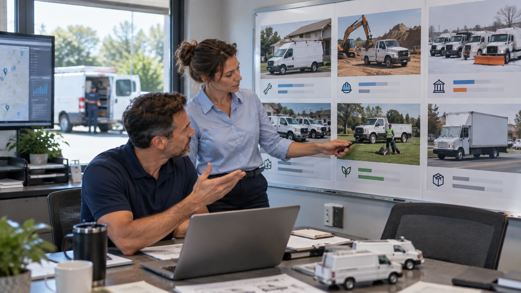 Five operating inputs that determine how many spare vehicles a fleet needs