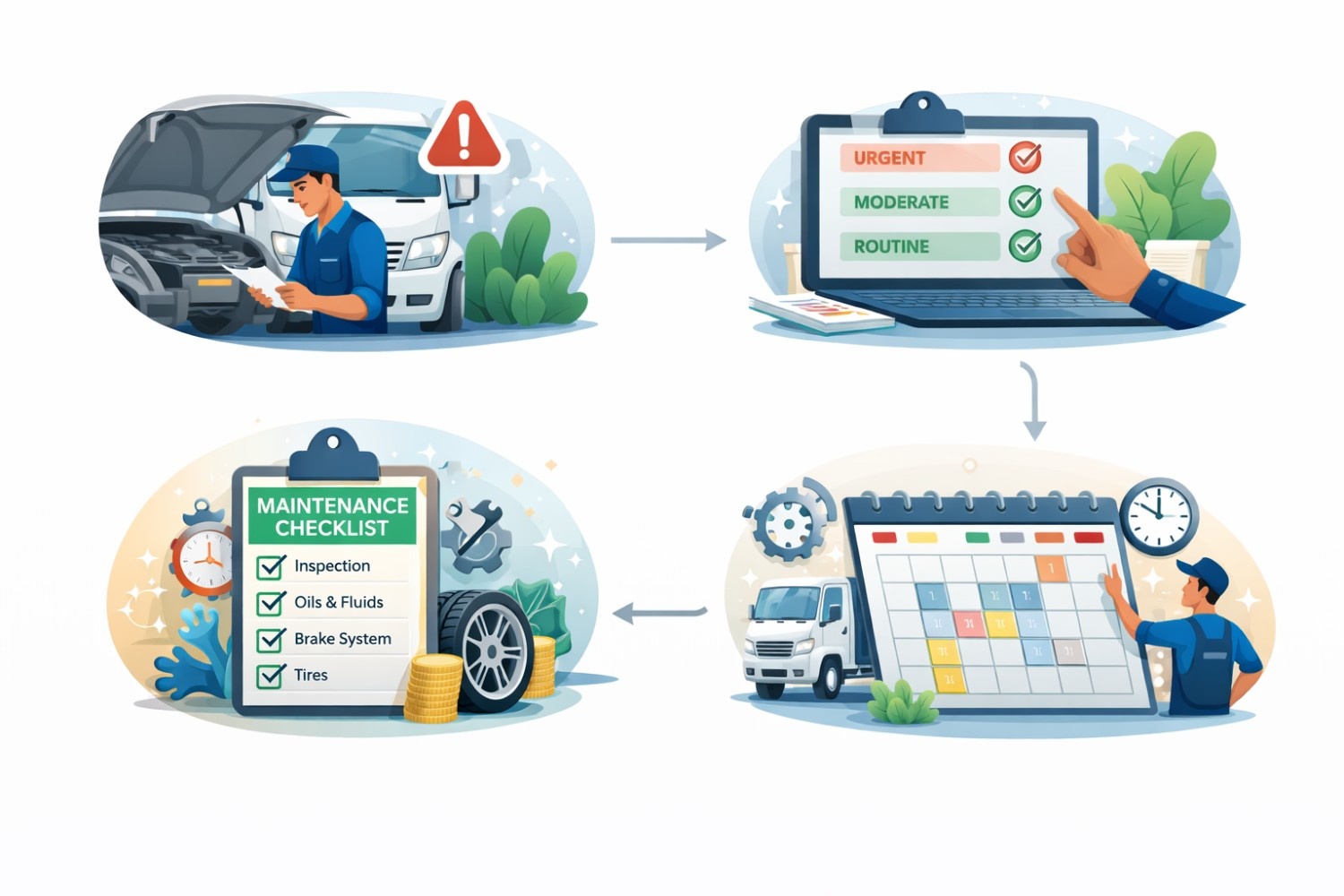 How to Prioritize Fleet Work Orders to Reduce Downtime