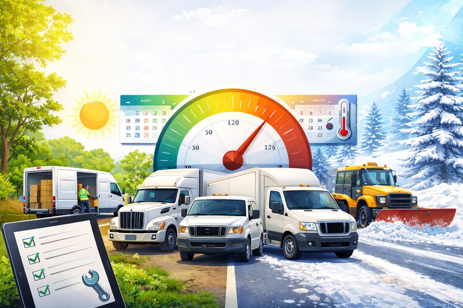 How Seasonal Demand Impacts Fleet Performance (and What Fleet Managers Can Do About It)