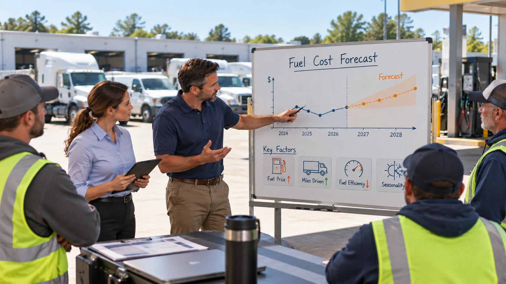 How to Forecast Fleet Fuel Costs?