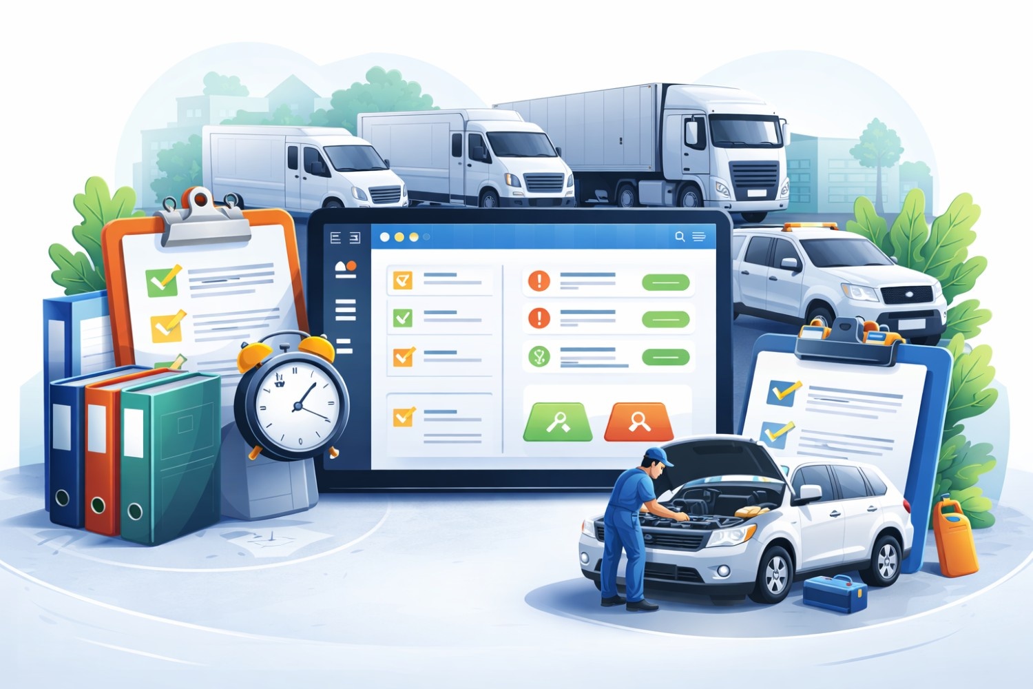 How to Transition from Manual Logs to Fleet Maintenance Software