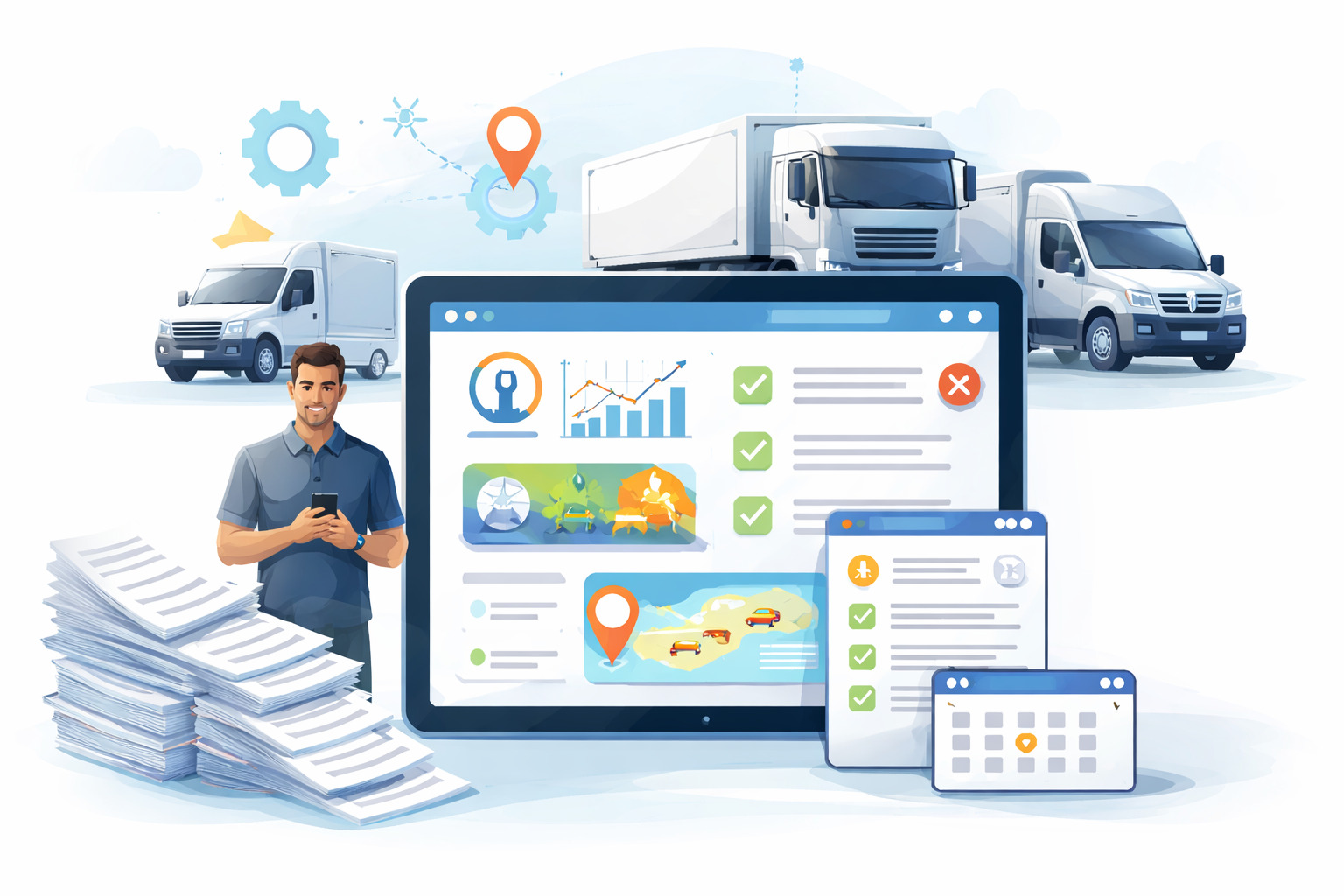 How to Manage Fleet Operations Without Relying on Spreadsheets?