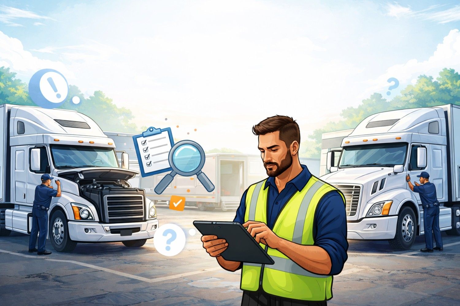 Pre-Trip vs Post-Trip Inspections