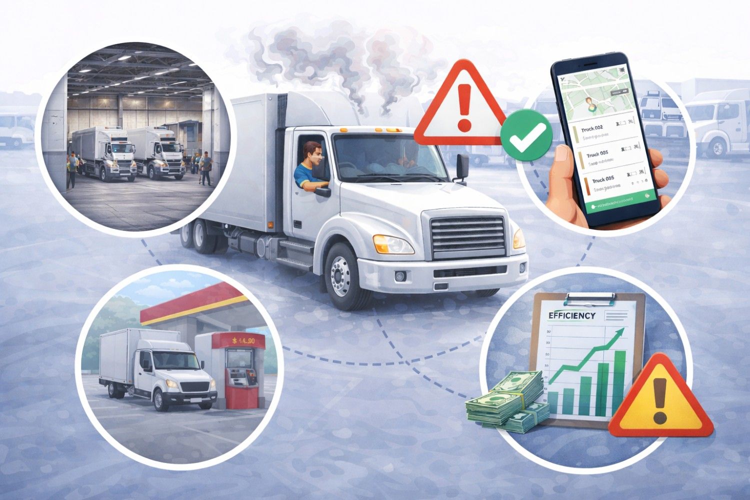 How to Reduce Fleet Idle Time and Improve Vehicle Utilization