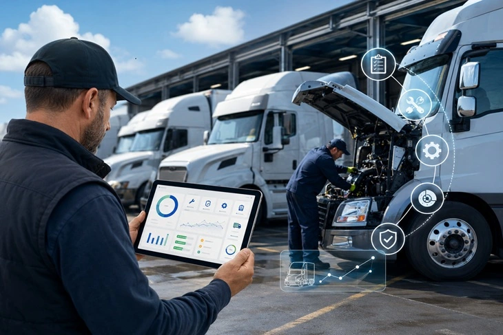 How Trucking Fleets Use Car Maintenance Software