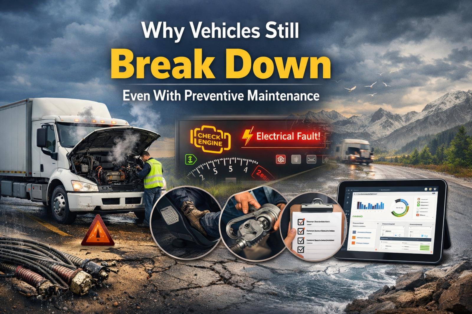 Why Vehicles Still Break Down Even With Preventive Maintenance