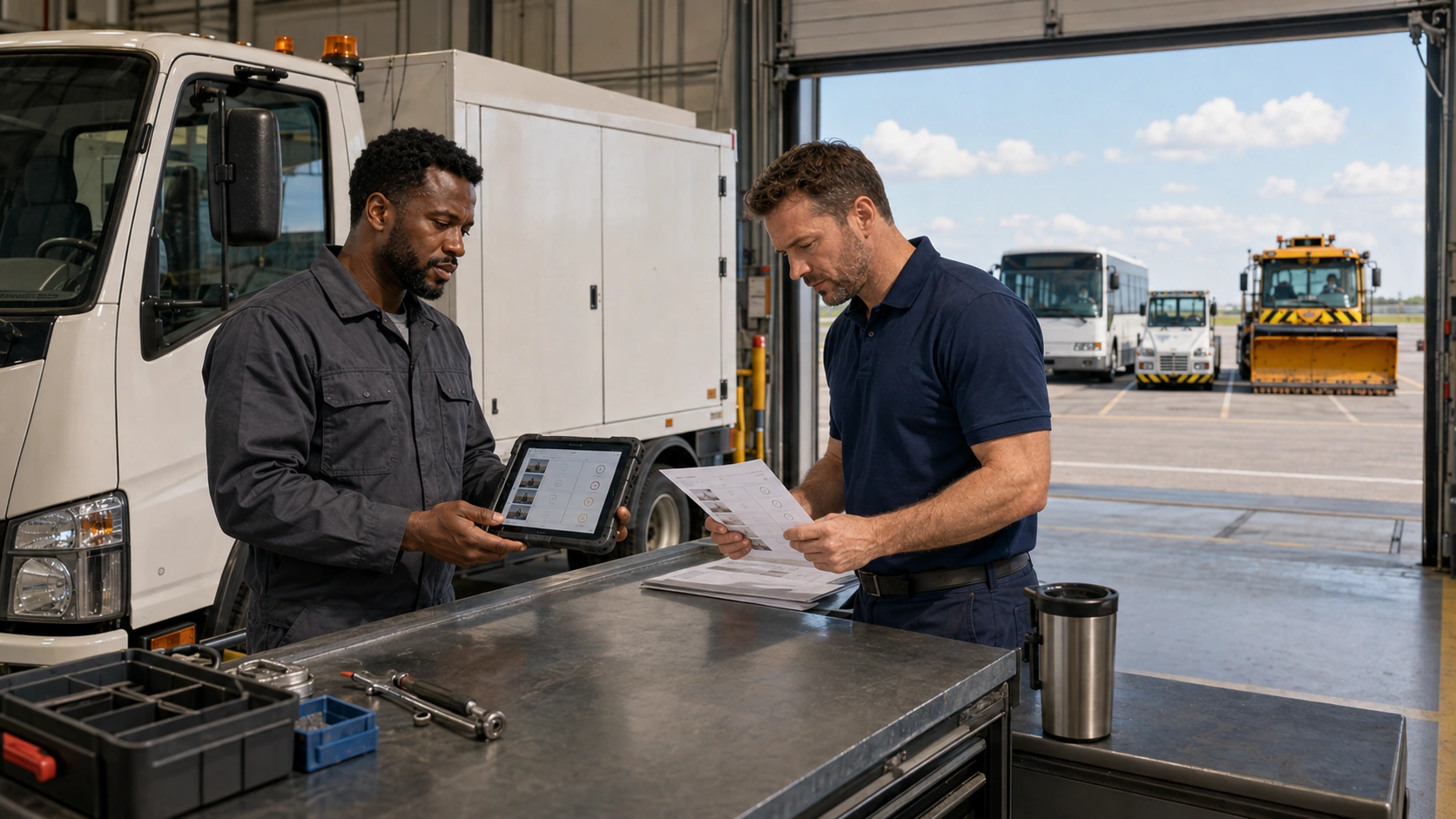 Operator training record connected to badge status and permitted vehicle types