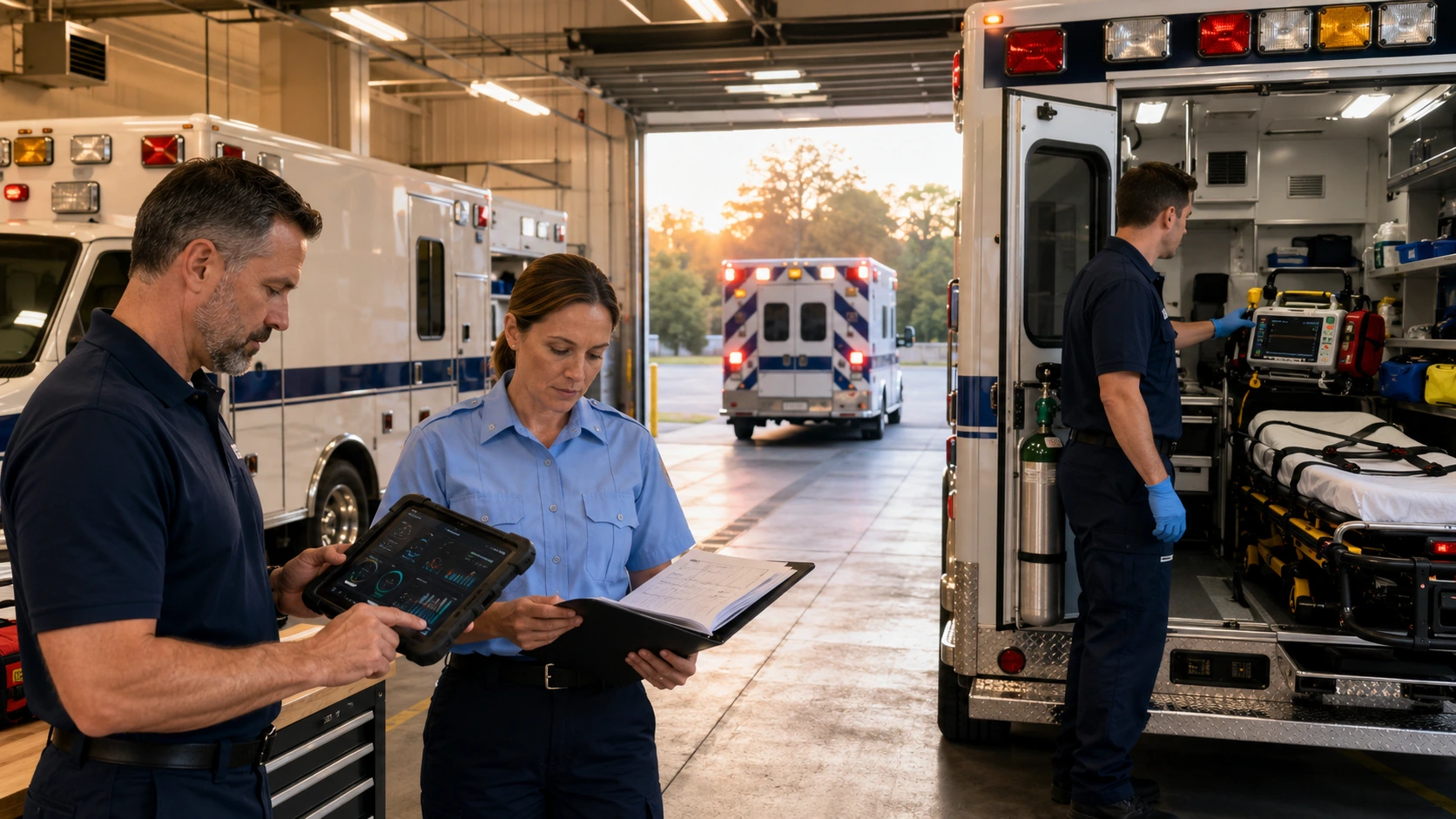 What Ambulance Fleet Managers Should Track Daily?