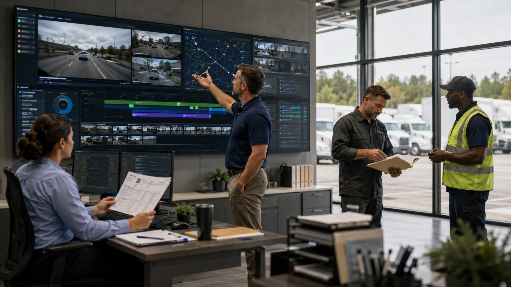 When Should Managers Review Fleet Camera Footage?