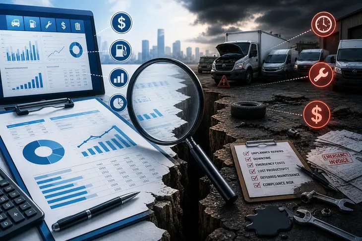 Why fleet cost reports miss the real problem and how to identify hidden cost leaks in your fleet operations