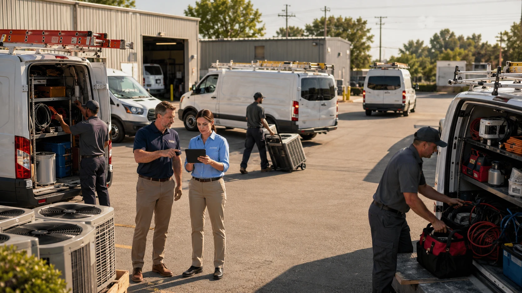 Why HVAC Fleets Fall Behind During Peak Season?