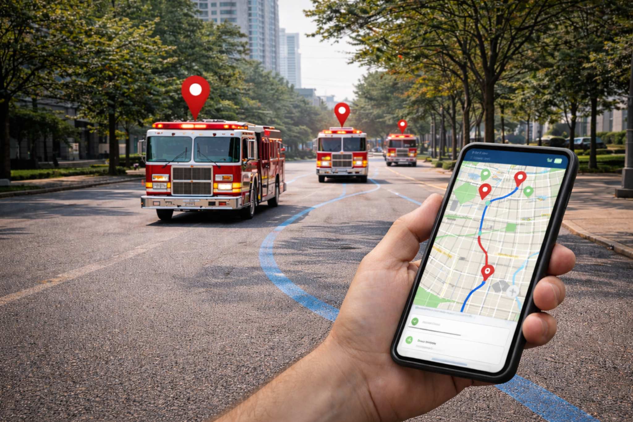 Fire Department GPS Tracking