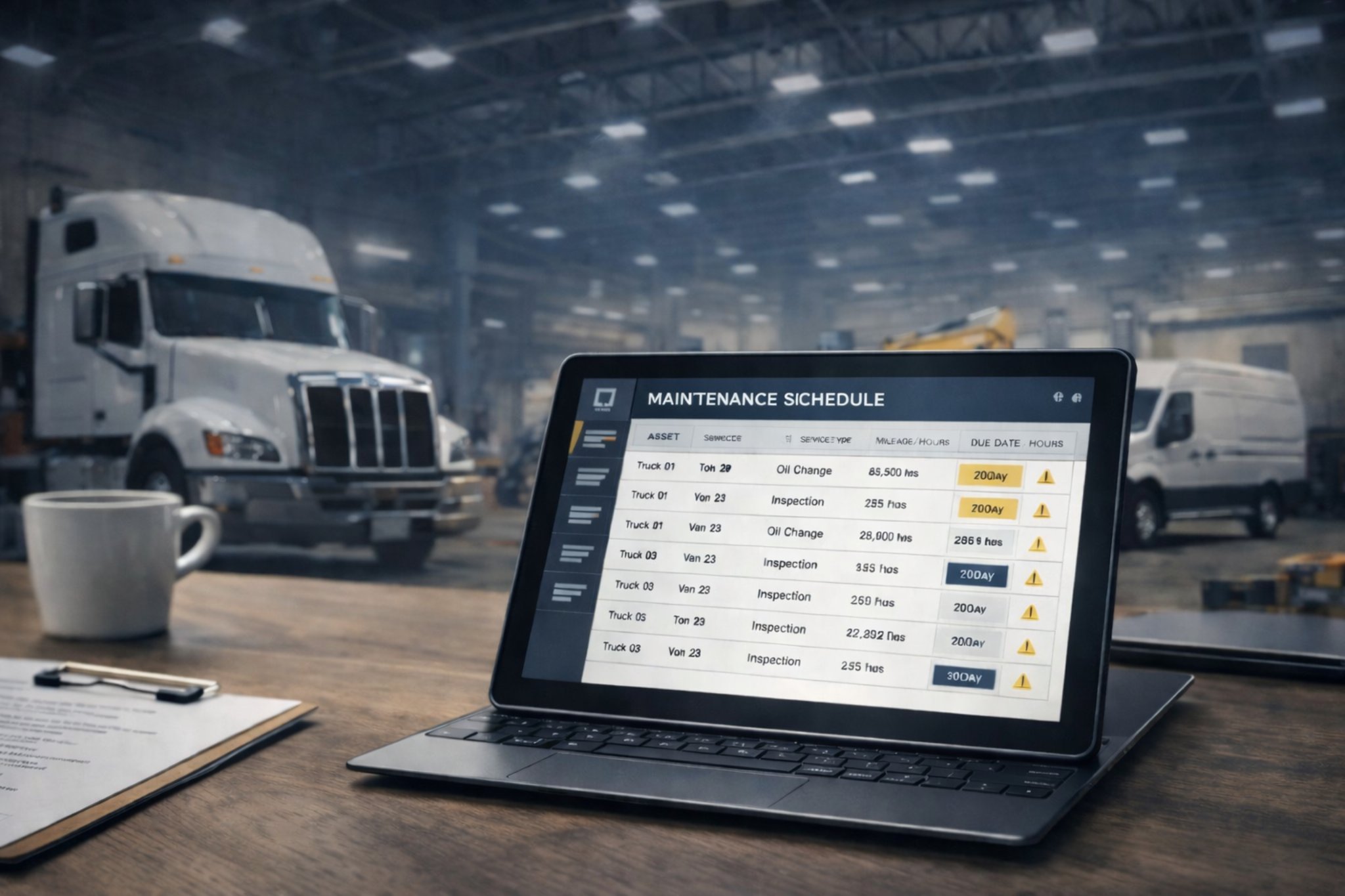 Preventive Maintenance Schedule Template