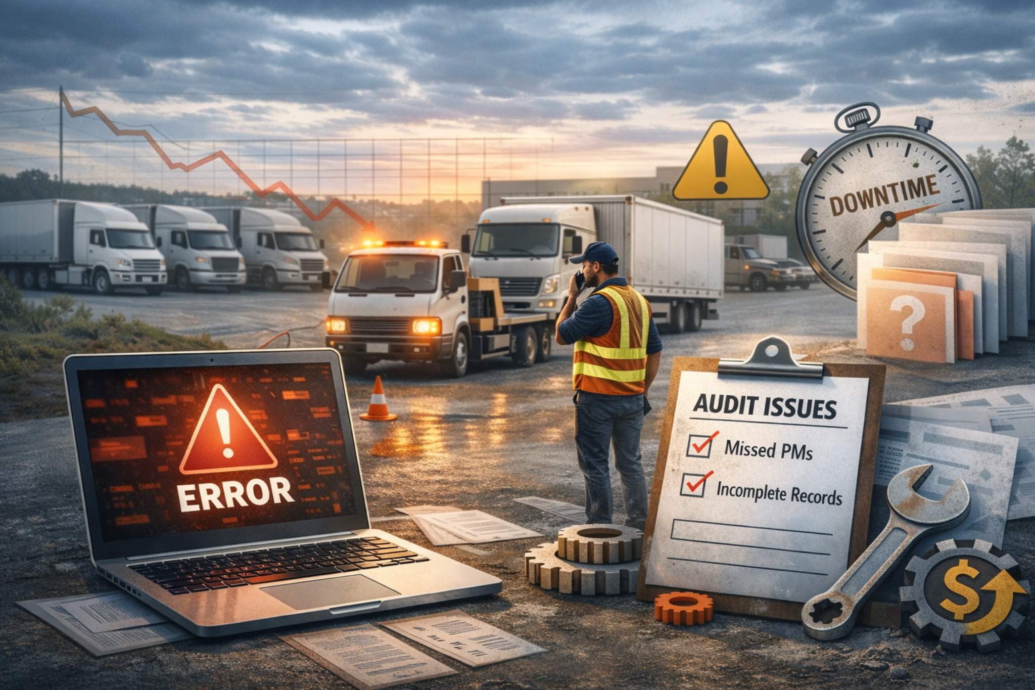 When Fleet Maintenance Software Fails (And Why)