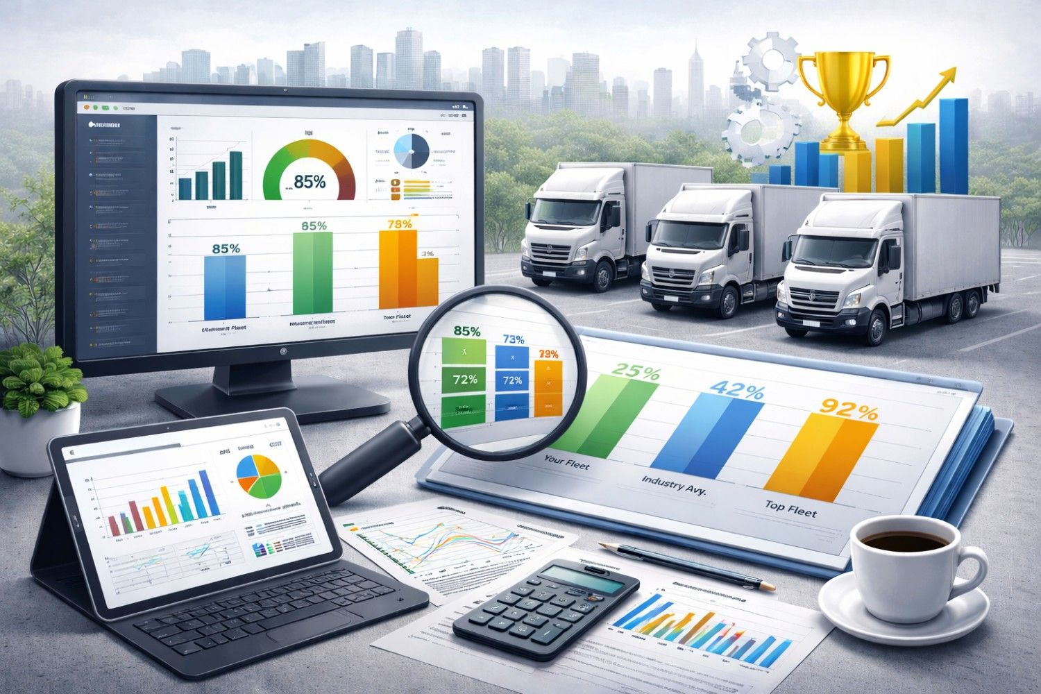 Benchmarking Fleet Utilization