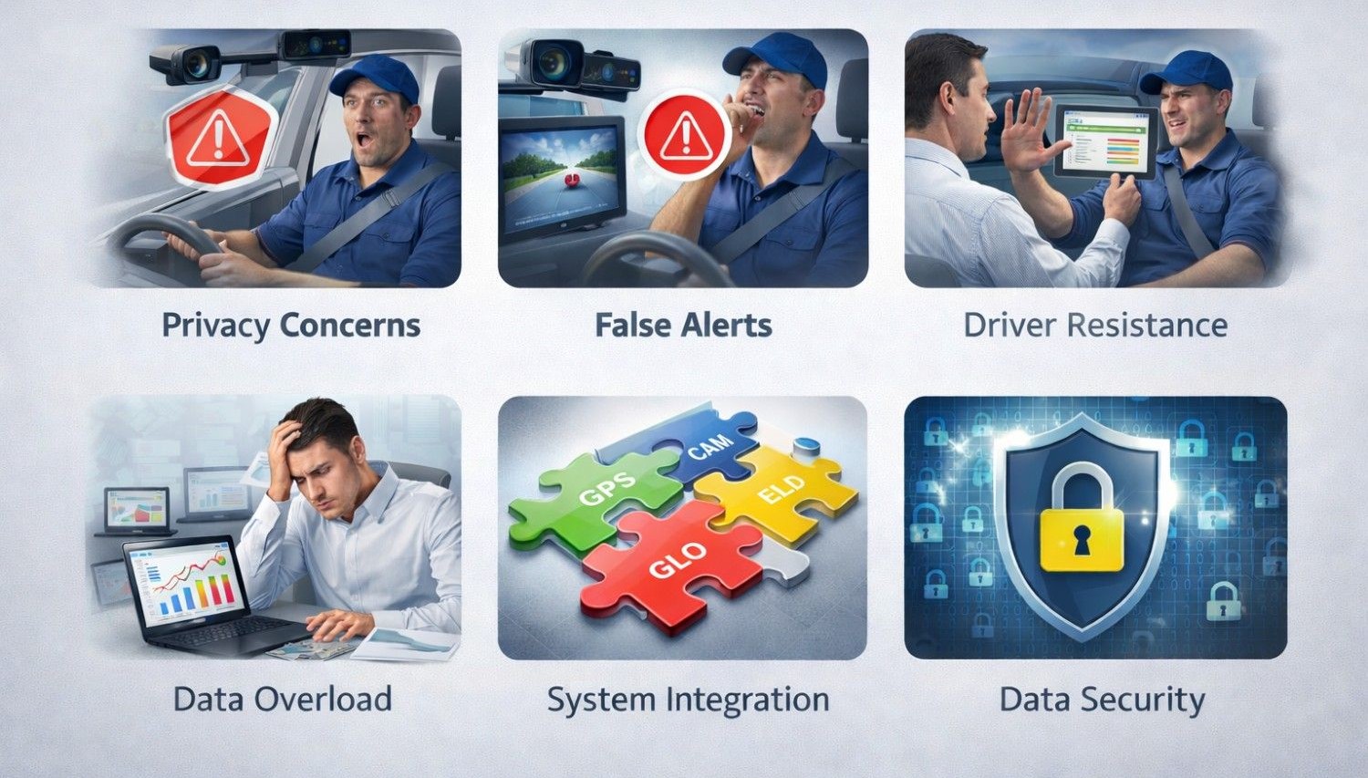 Common Risks and Challenges in Driver Monitoring