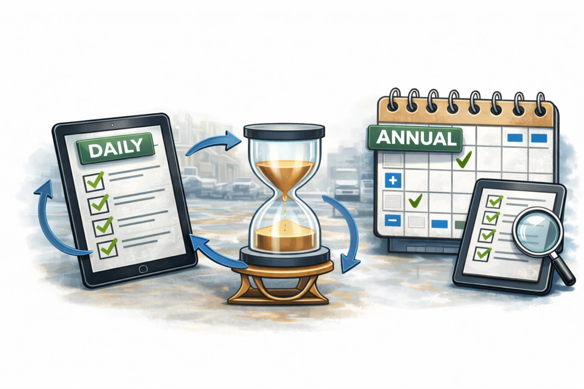 Daily, Periodic, and Annual Inspection Frameworks