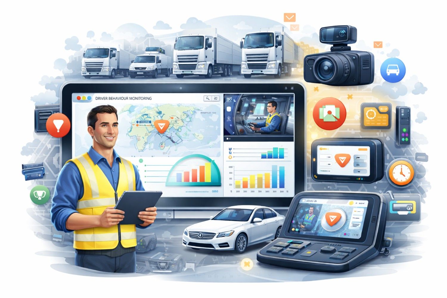 Driver Behaviour Monitoring: A Fleet Manager's Reference Guide