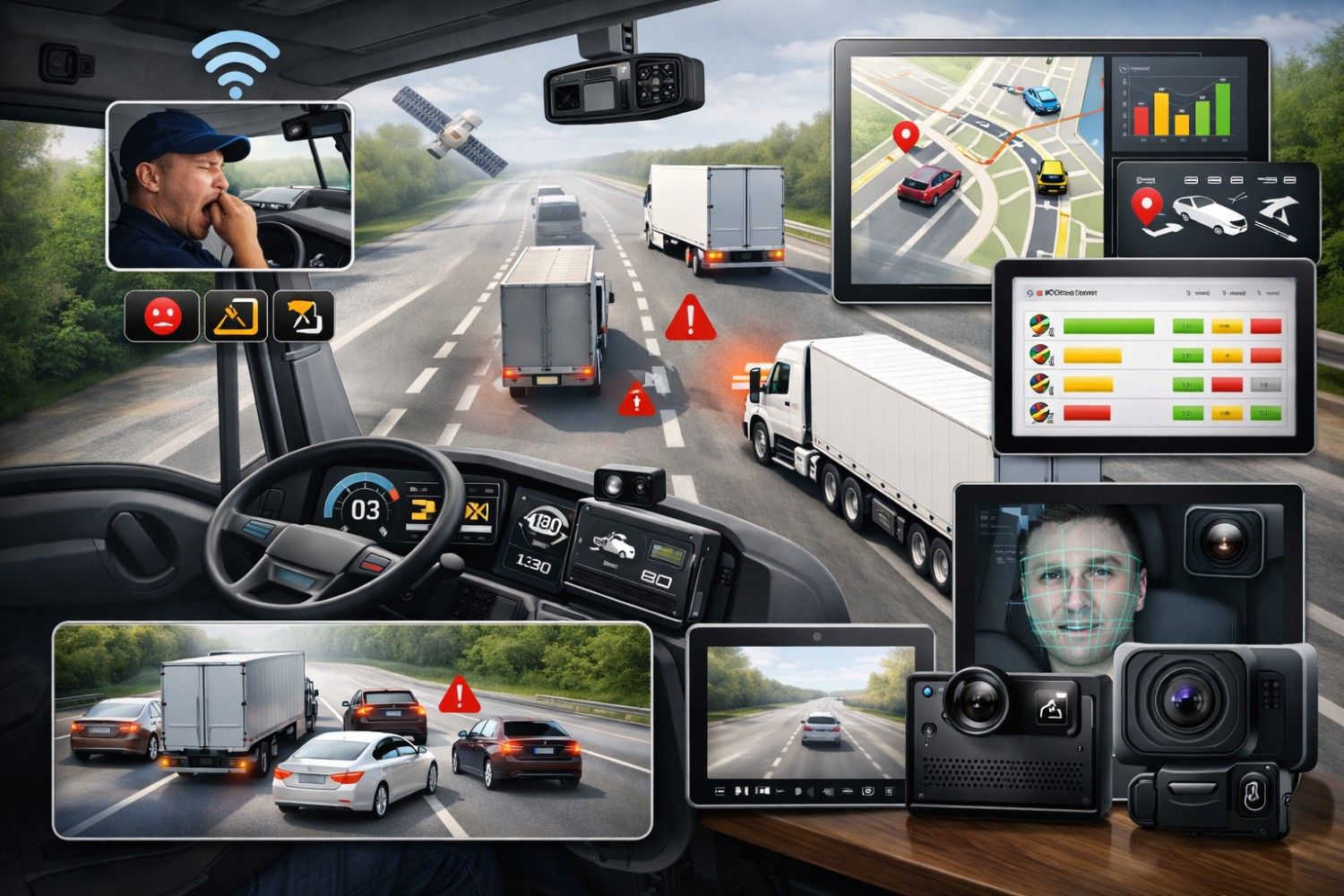 Driver Safety Monitoring Systems and Technologies