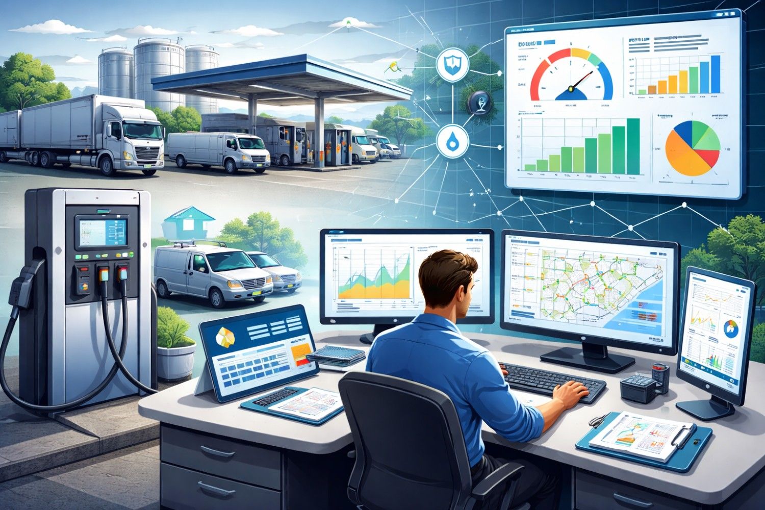Fleet Fuel Management Strategy and Control