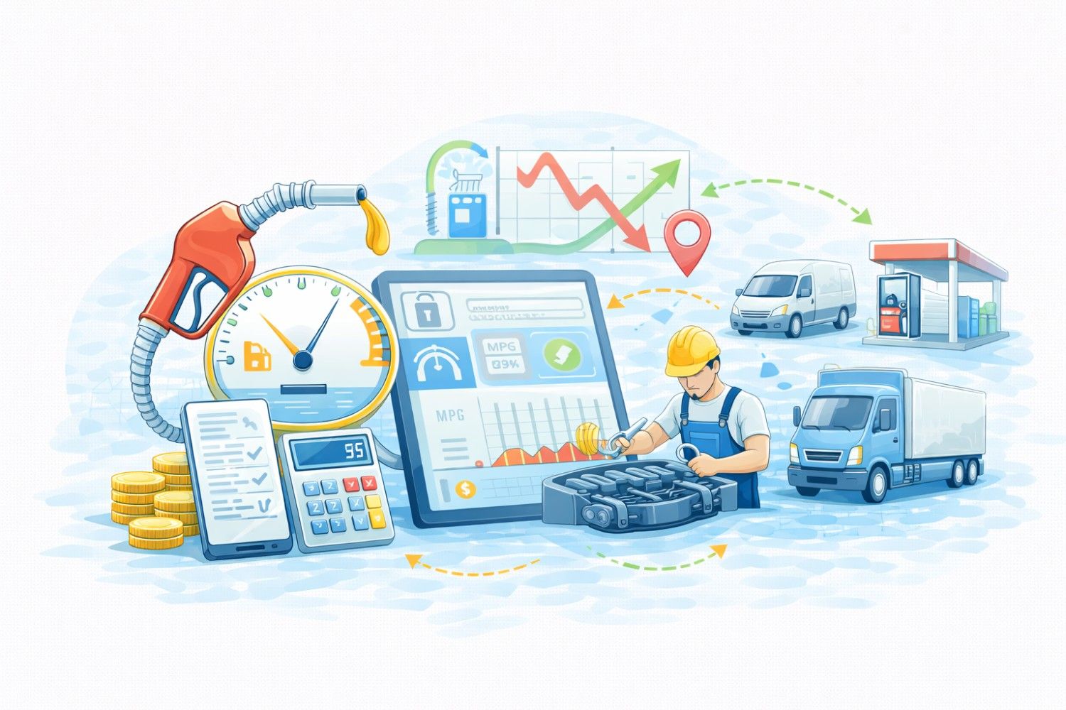 Fuel Consumption Control and Optimization Methods