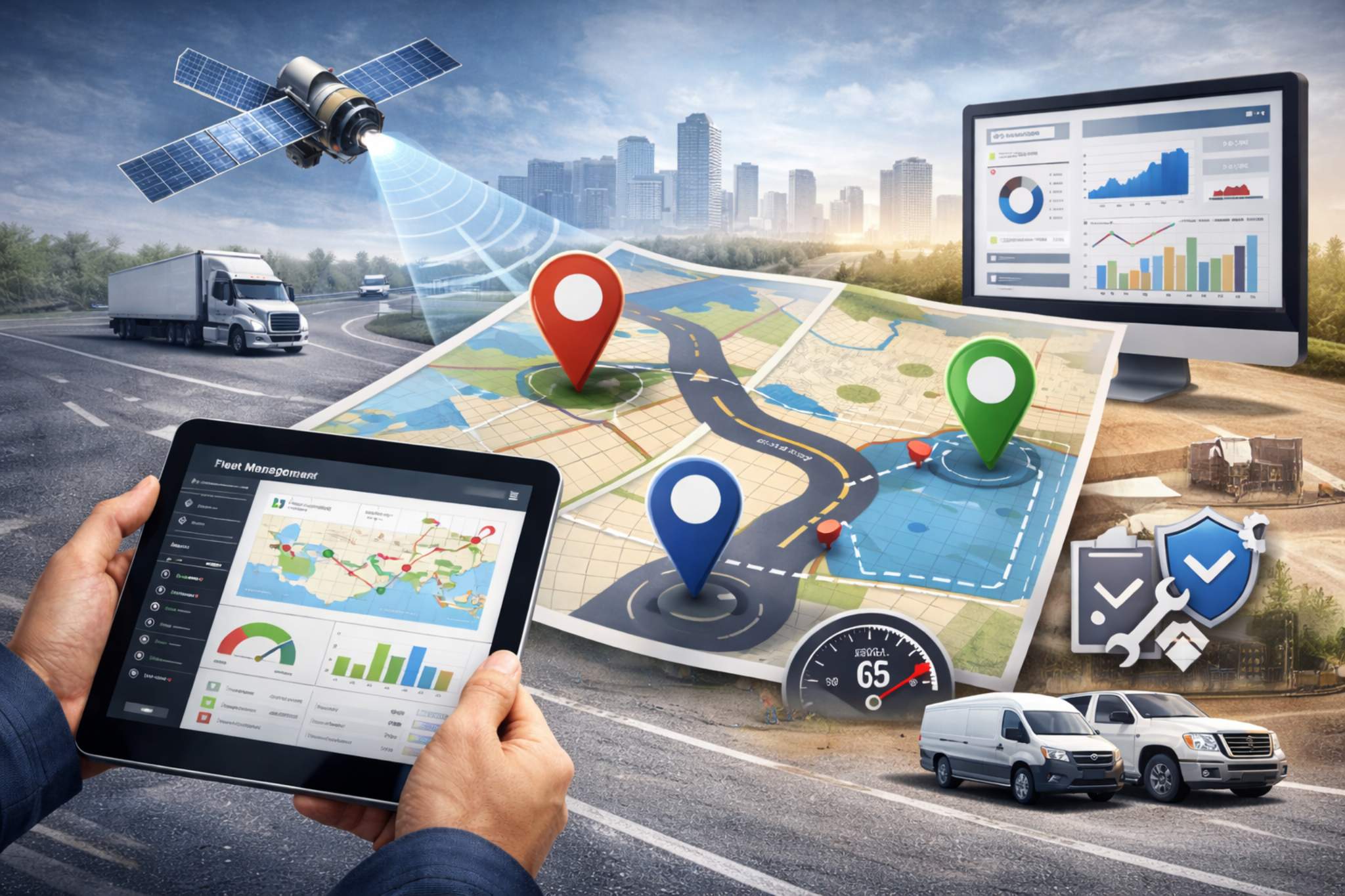 GPS Tracking Fundamentals in Fleet Operations