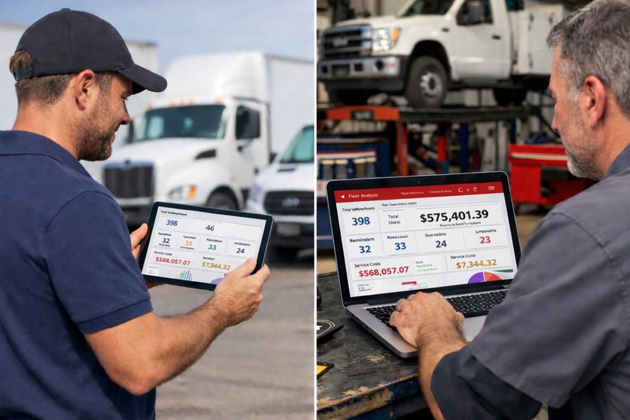 how to track fleet maintenance