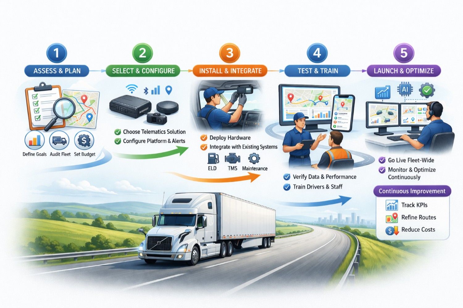 Implementation Process and Deployment Phases