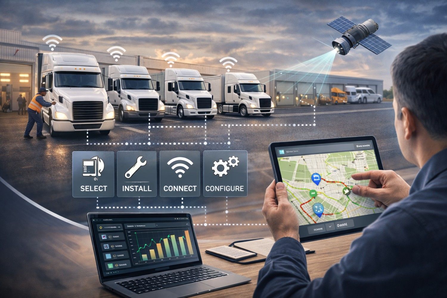 Implementing a Truck Tracking System Across a Fleet