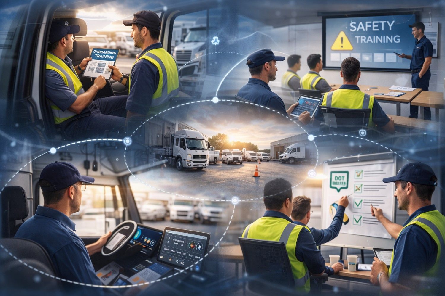 Methods for Delivering Driver Training Across a Fleet