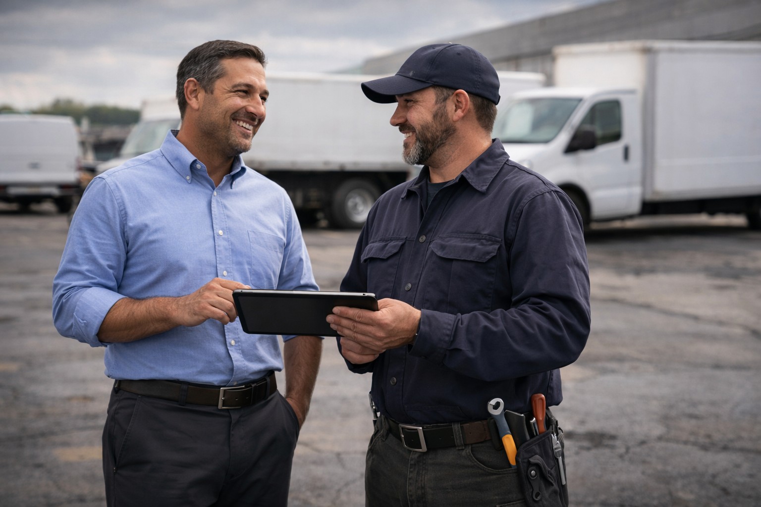 Operational outcomes for fleet teams using maintenance software