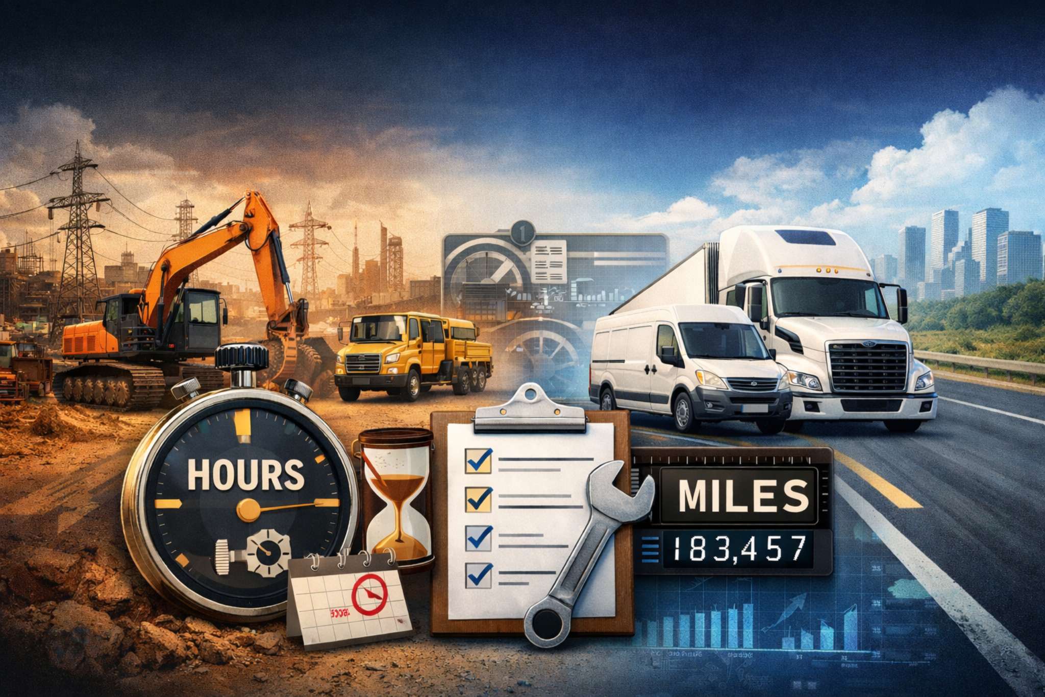 PM Intervals for Mixed Fleets: Hours vs Miles Guide