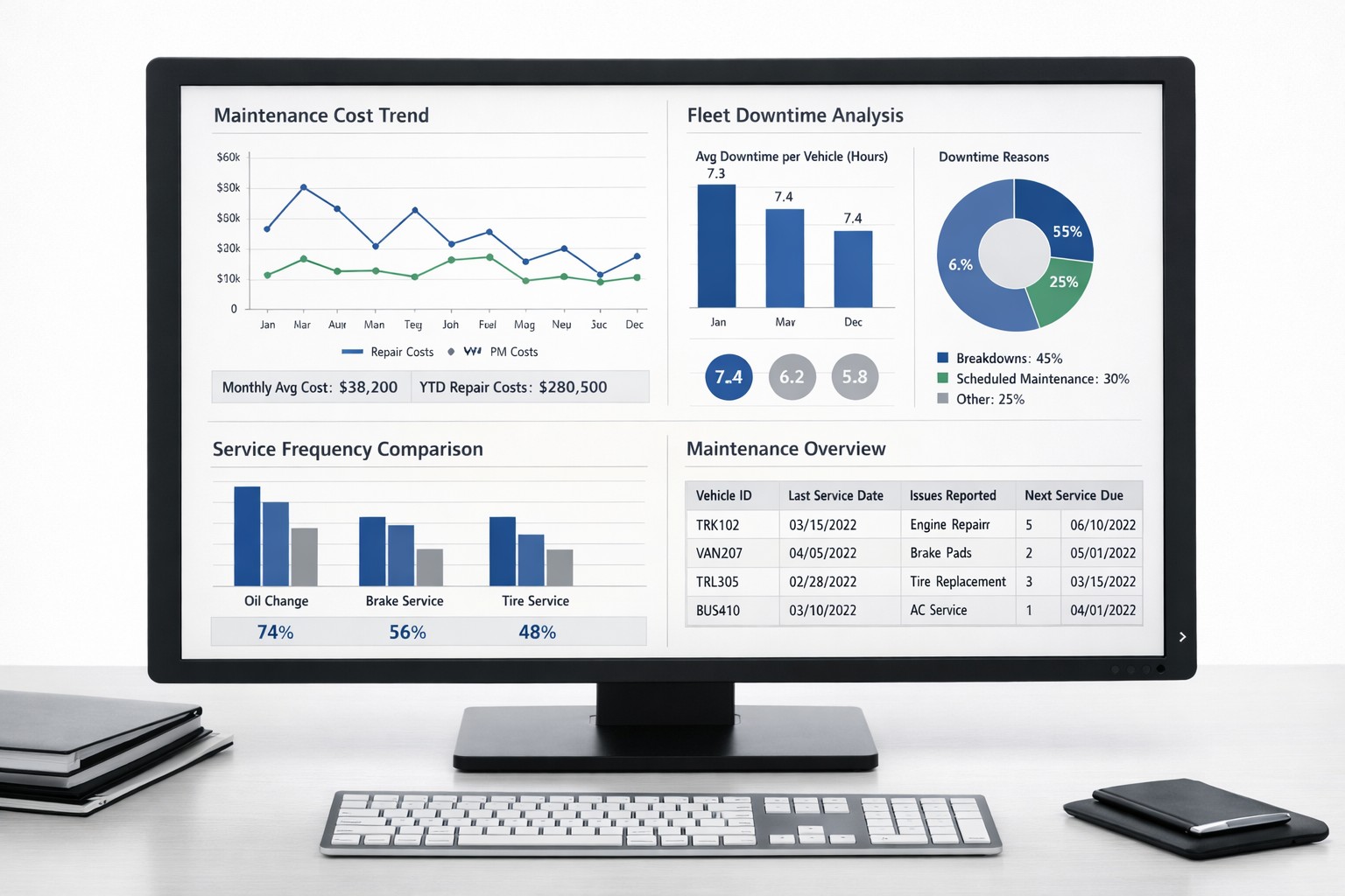 Review performance improve-maintenance decisions